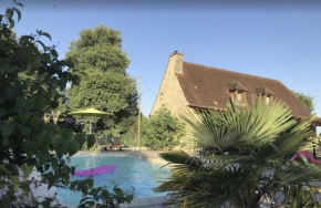Maison pour 6 avec piscine et grand jardin